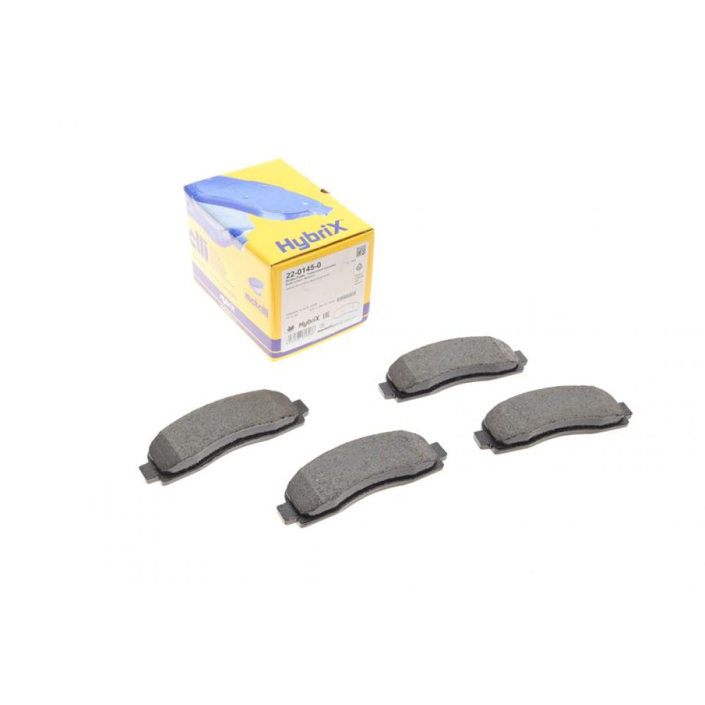 Колодки гальмівні передні Nissan Micra 92-03 22-0145-0 METELLI