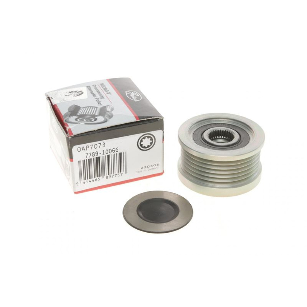 Шкив генератора Hyundai Tucson/Kia Sportage 2.0 CRDi 04- OAP7073 GATES