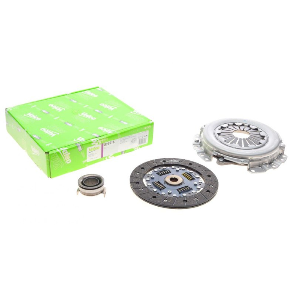 Комплект зчеплення Suzuki Swift 1.3 05- d=190mm +вижимний z=18 - 826918 VALEO