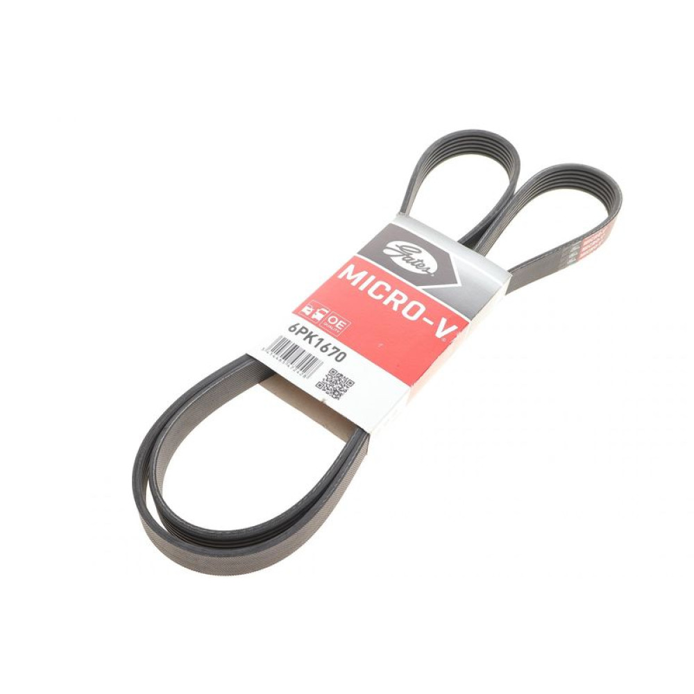 Ремень генератора Fiat Ducato 2.2/Ford Transit 2.2/Opel Combo 1.3 CDTI 06-6PK1670 GATES