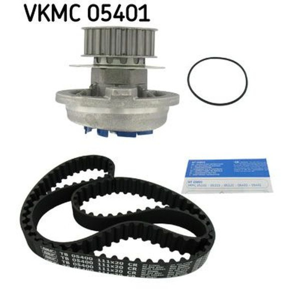 Комплект ГРМ + помпа Opel Astra F/Omega A/Vectra A 1.6-2.0 81-98 20x111z - VKMC 05401 SKF
