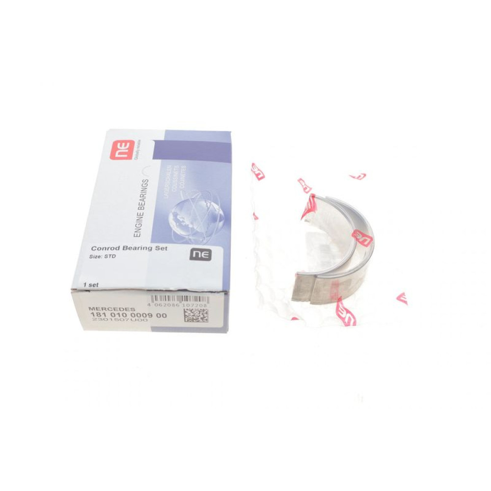 Вкладыши шатунные Mercedes 208 2.3D OM601 STD = 6110580000 181 010 0009 00 NPR