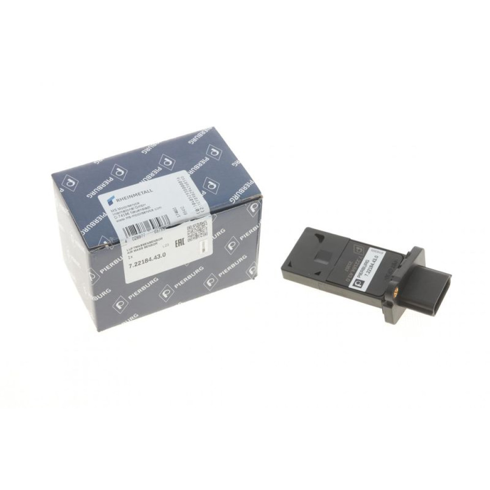 Расходомер воздуха Nissan Juke/Qashqai 1.6/2.0i/2.0dCi 07- вставка 7.22184.43.0 PIERBURG