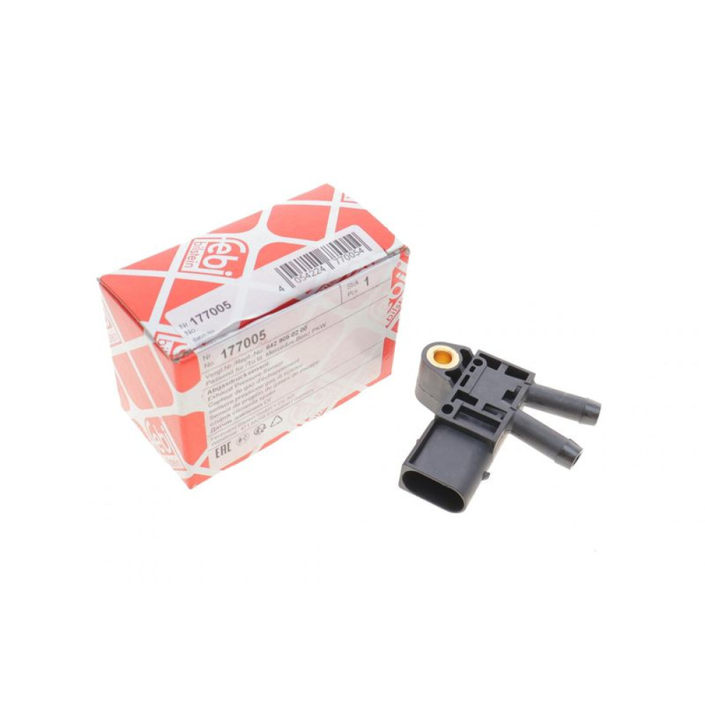 Датчик тиску вихлопних газів Mercedes Sprinter OM651/OM642 09- - 177005 FEBI BILSTEIN