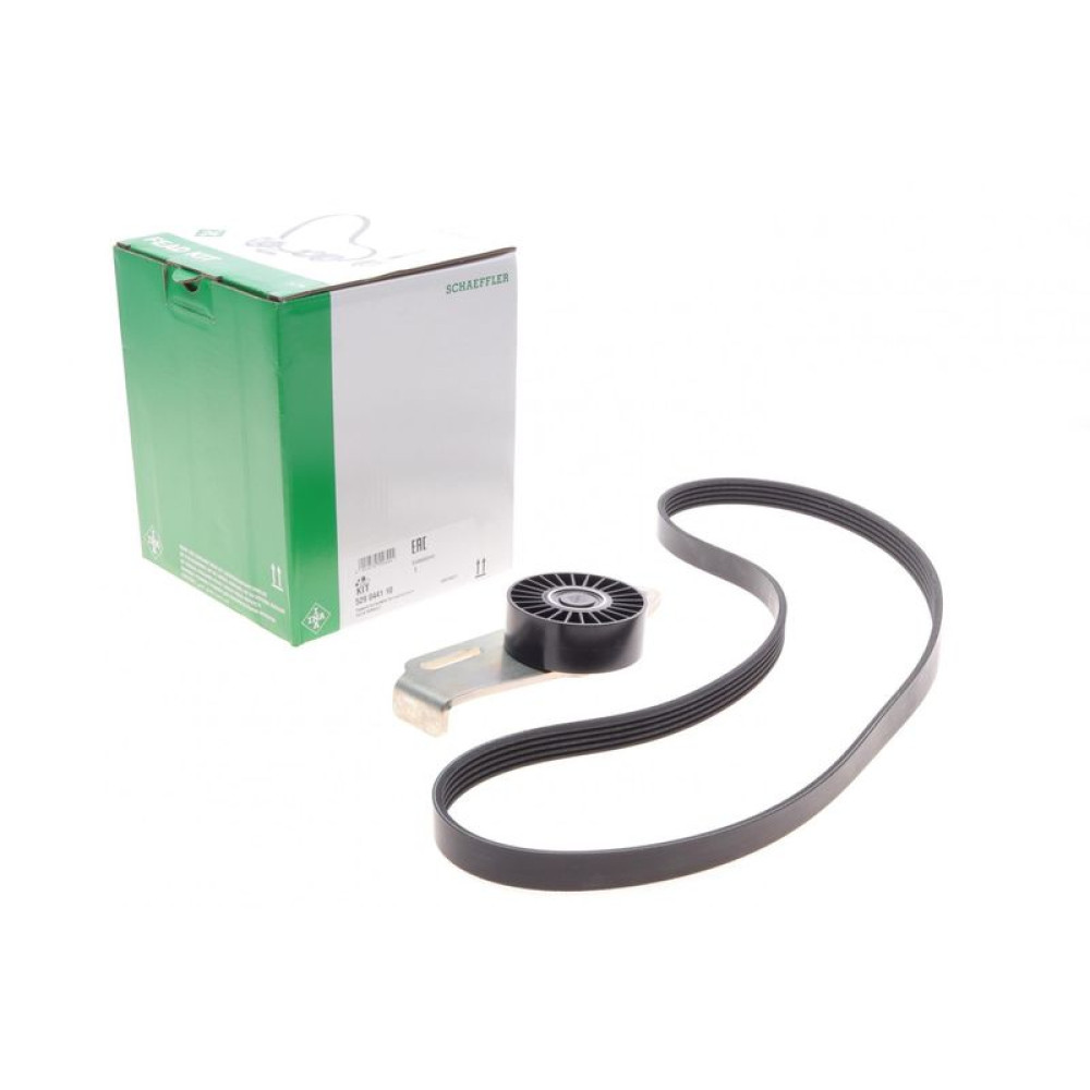 Комплект ремня генератора Dacia Dokker/Logan/Lodgy/Sandero 04- 5PK 1113 529 0441 10 INA