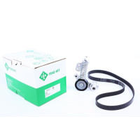 Комплект ремня генератора Volvo XC90 II 256, 09/14-, 6PK 1180 529 0485 10 INA