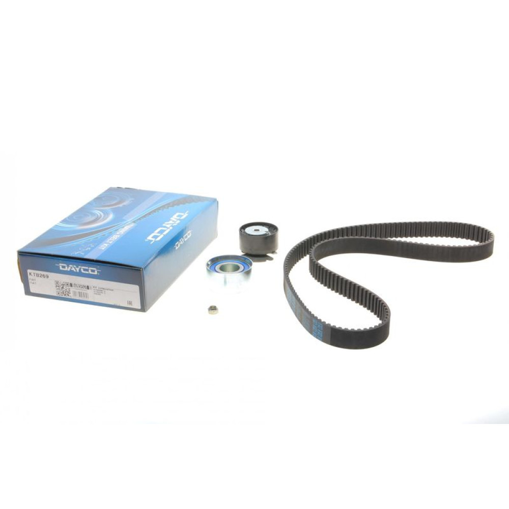 Комплект ГРМ Fiat Doblo 1.6 16V/Natural Power 01-, 76kw, 158x25mm KTB269 DAYCO