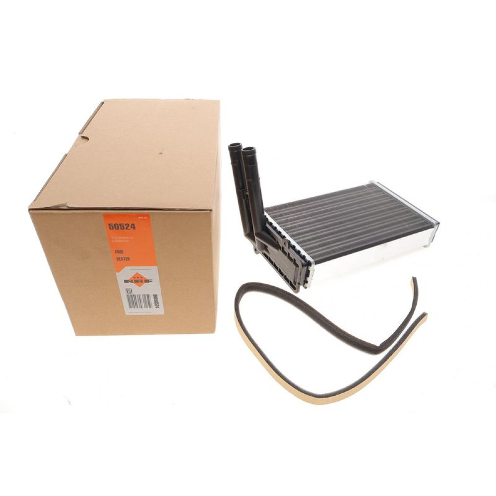 Радіатор пічки Audi 80 86-/VW Passat 96- 50524 NRF