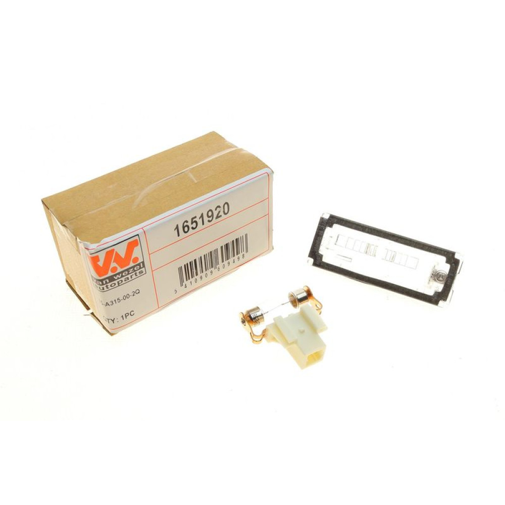 Подсветка номера Citroen Jumper/ Fiat Ducato/ Peugeot Boxer 06- - 1651920 VAN WEZEL