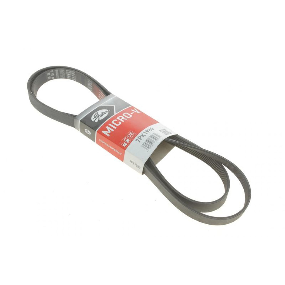 Ремінь генератора Mercedes Sprinter 906 318CDI 06- 7PK1980 7PK1980 GATES