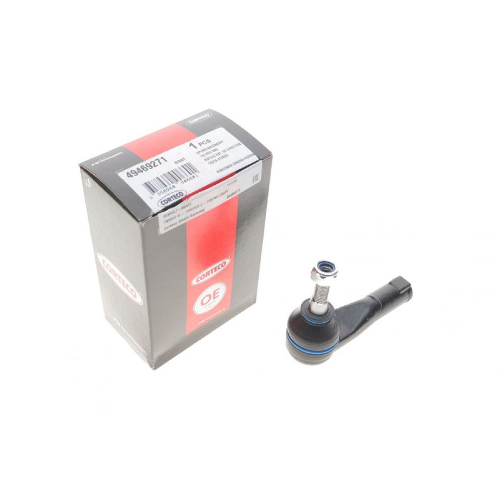 Наконечник рулевой тяги R Renault Twingo III/Smart Fortowo 14- L=90mm 49469271 CORTECO Наконечник рулевой тяги R Renault Twingo III/Smart Fortowo 14- L=90mm 49469271 CORTECO