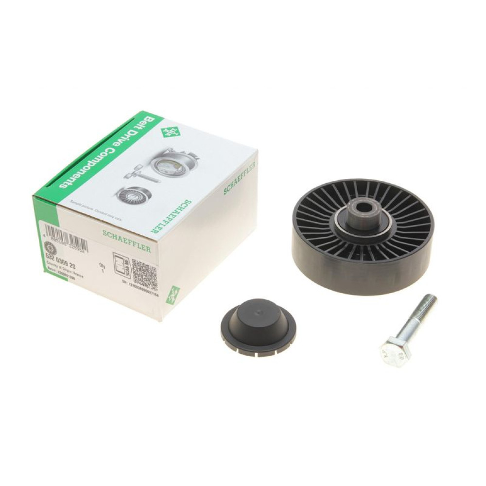 Ролик генератора Fiat Brava/Bravo/Punto 1.4/1.8 95-12 паразитный 90x24.5 532 0369 20 INA