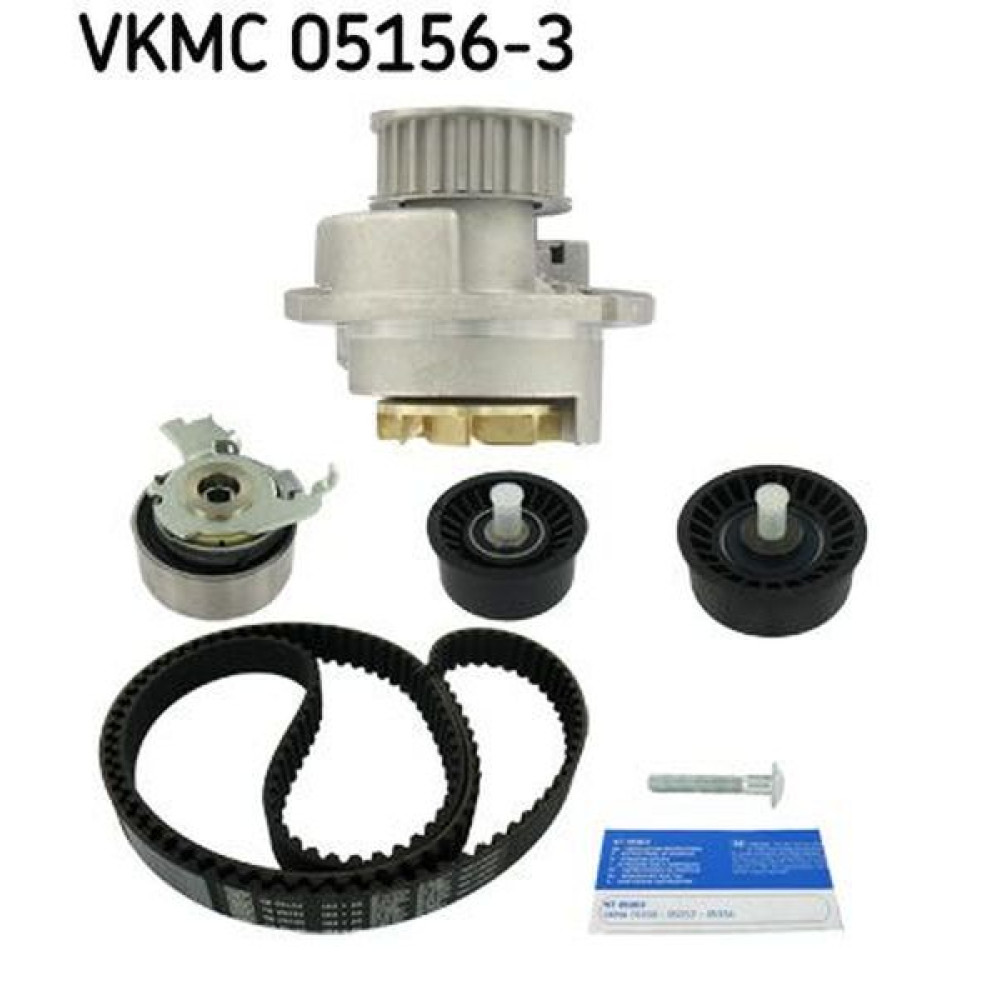 Комплект ГРМ + насос Opel Astra G/H/Vectra 1.8 16V 98-10 - VKMC 05156-3 SKF