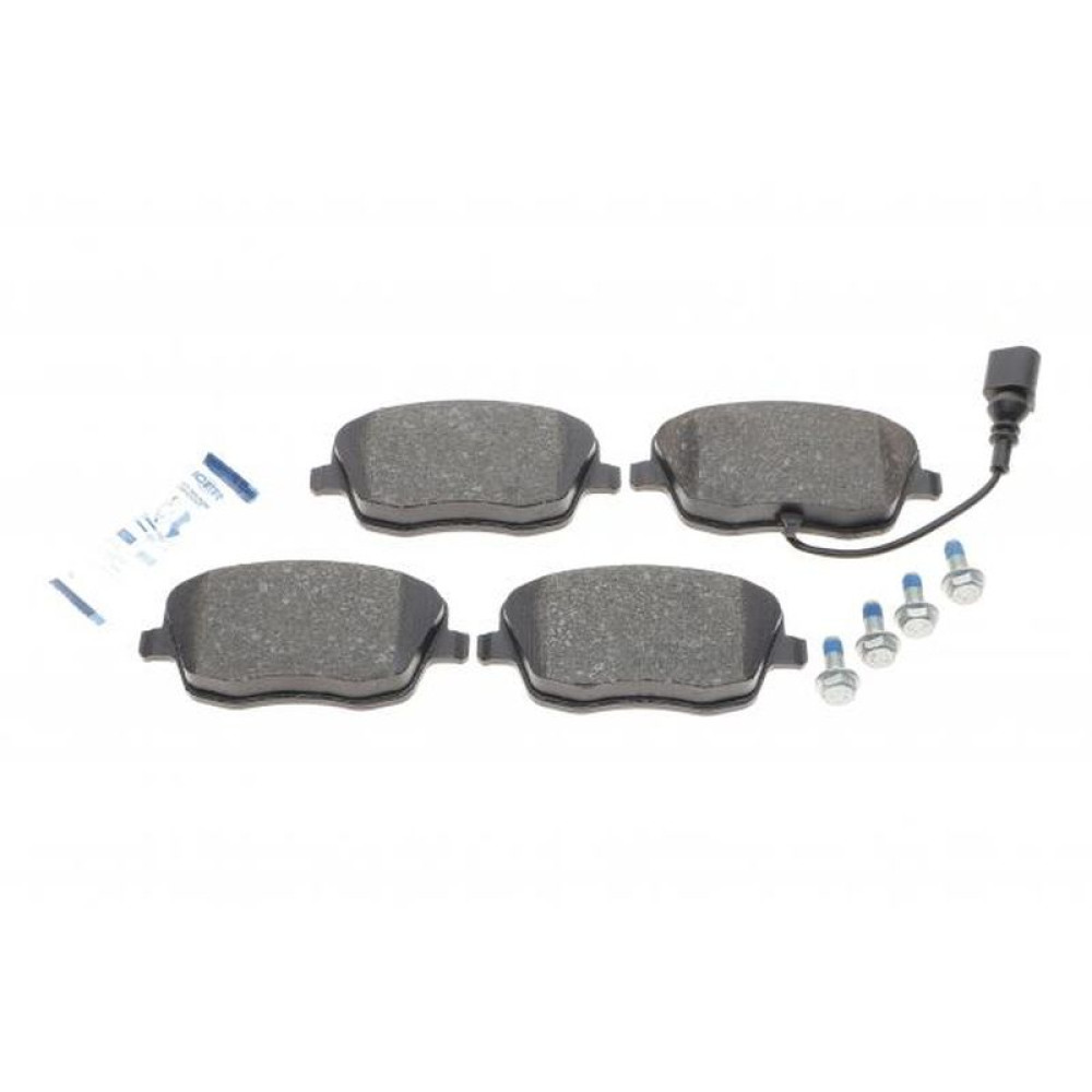 Колодки гальмівні передні Seat Ibiza/VW Polo 01-09/Skoda Fabia 99-14/Roomster 06-15 +датчик 181597-701 ICER