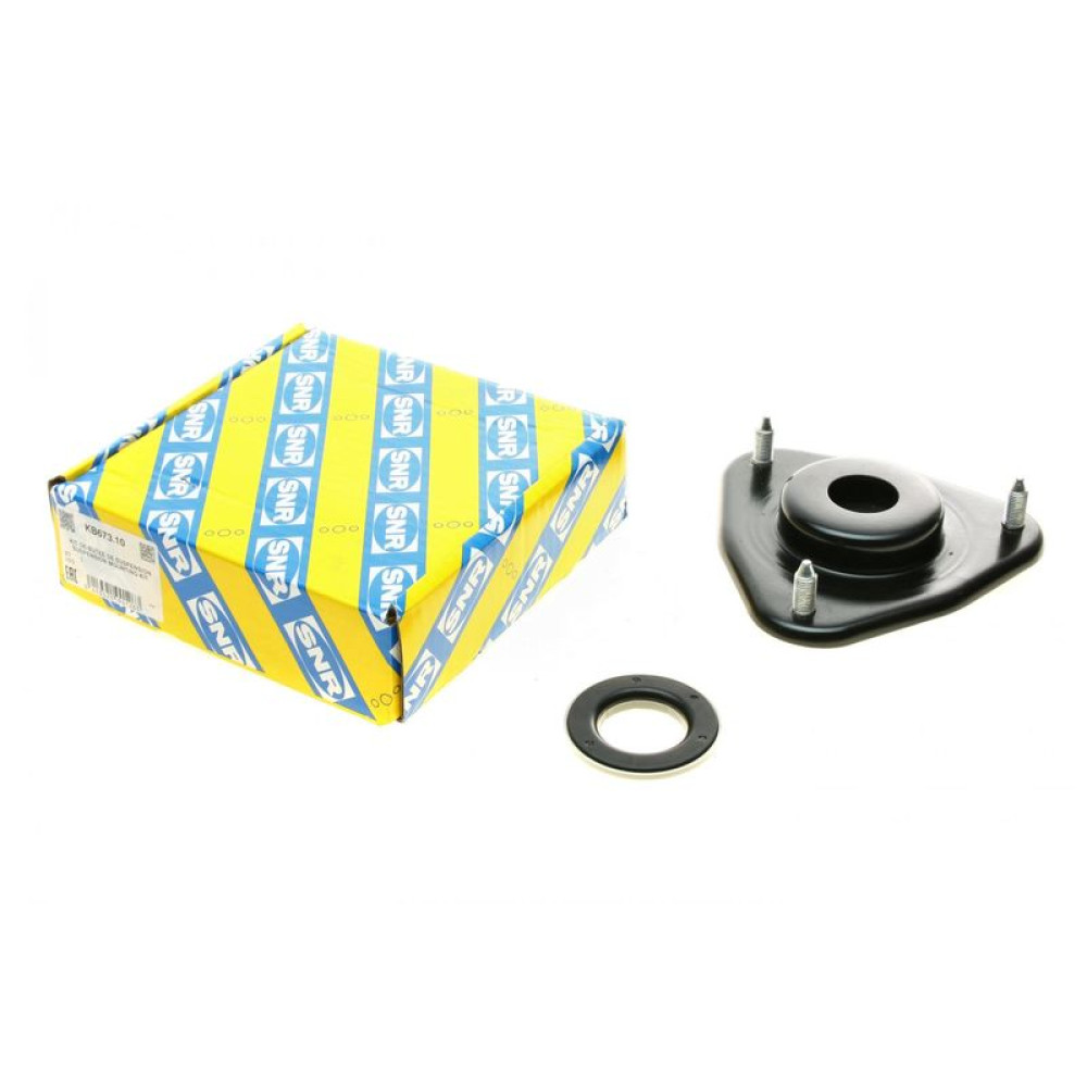 Подушка амортизатора переднього + підшипник Mitsubishi Lancer/Outlander 1.3-2.4 03- - KB673.10 SNR