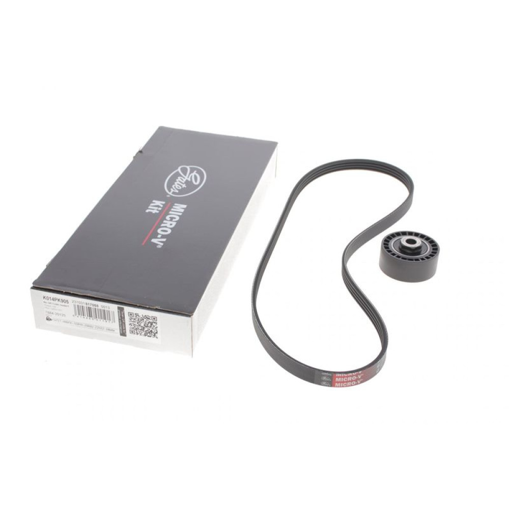 Комплект ремня генератора Renault Kangoo 1.2 97- 4PK905 K014PK905 GATES