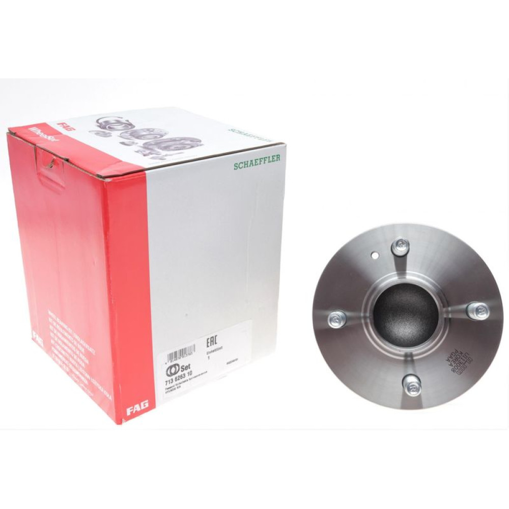 Подшипник ступицы задней Hyundai Accent III/Kia Rio II 1.0-1.6 02- 713 6263 10 FAG