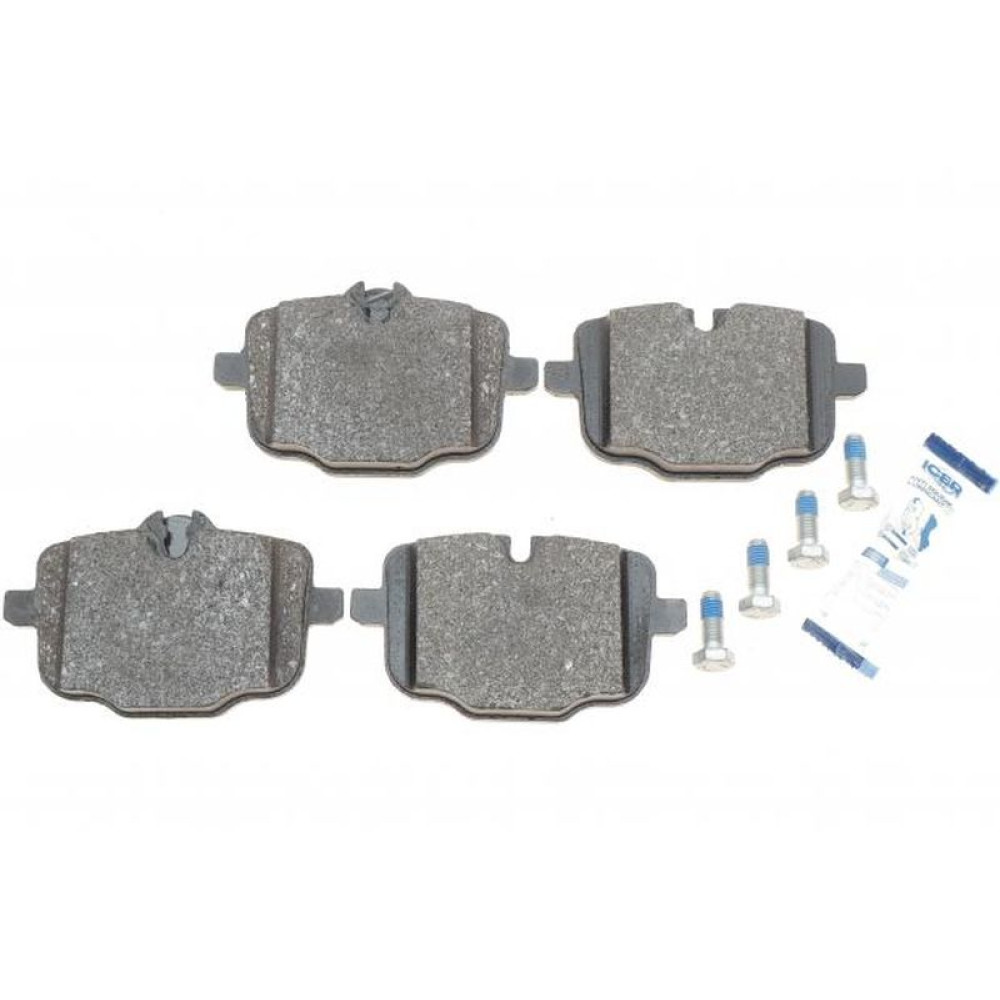Колодки гальмівні задні BMW 5 F10/F11/6 F12/F13 09- 182005-200 ICER