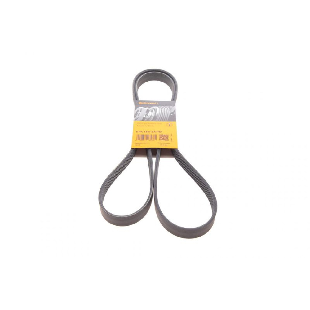 Ремень генератора Ford Mondeo 2.0TDCi 07-15/Opel Astra J/Insignia A 2.0CDTI 09-17 - 6PK1847 EXTRA CONTINENTAL
