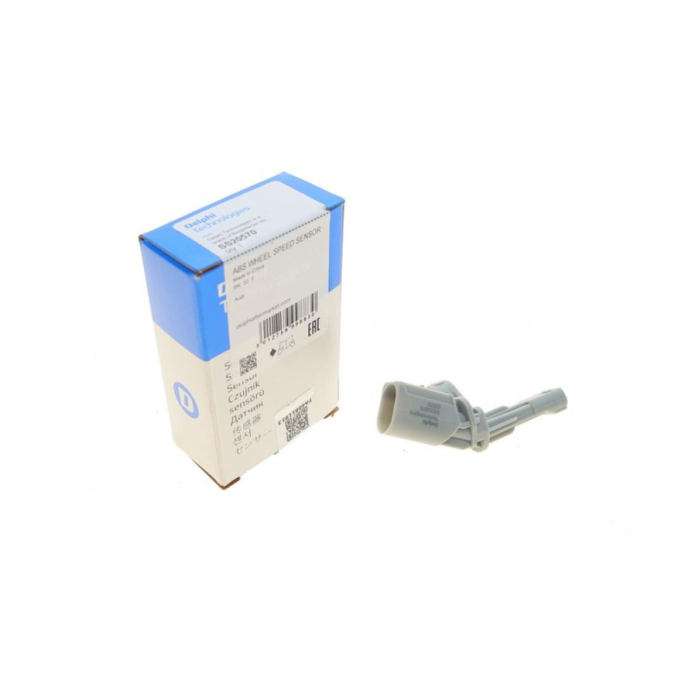 Датчик ABS задний Audi Q3/Skoda SuperB/VW Golf/Jetta/Passat/Sharan/Touran 1.2-3.6 06- L - SS20570 DELPHI