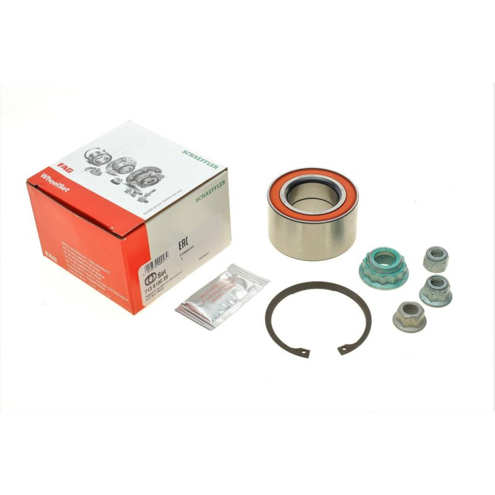 Підшипник маточини передньої Skoda Octavia 97-03/VW Bora/Golf IV/Amulet 713 6100 20 FAG