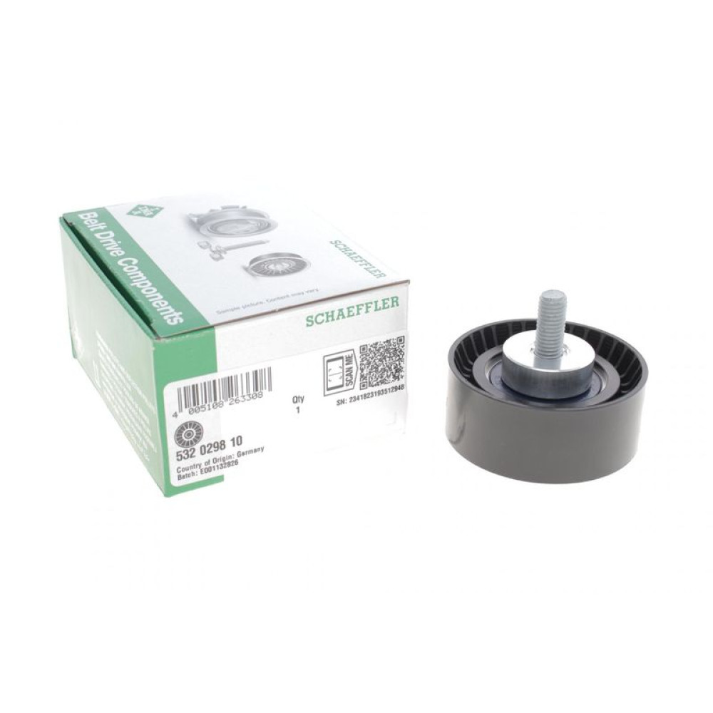 Ролик генератора Fiat Ducato 2.3JTD 02- паразитный 532 0298 10 INA