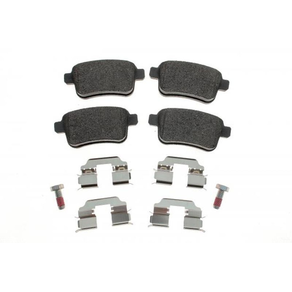 Колодки гальмівні задні Renault Kangoo 08- з комплектом планок опори прижимних 24692 00 704 00 BRECK