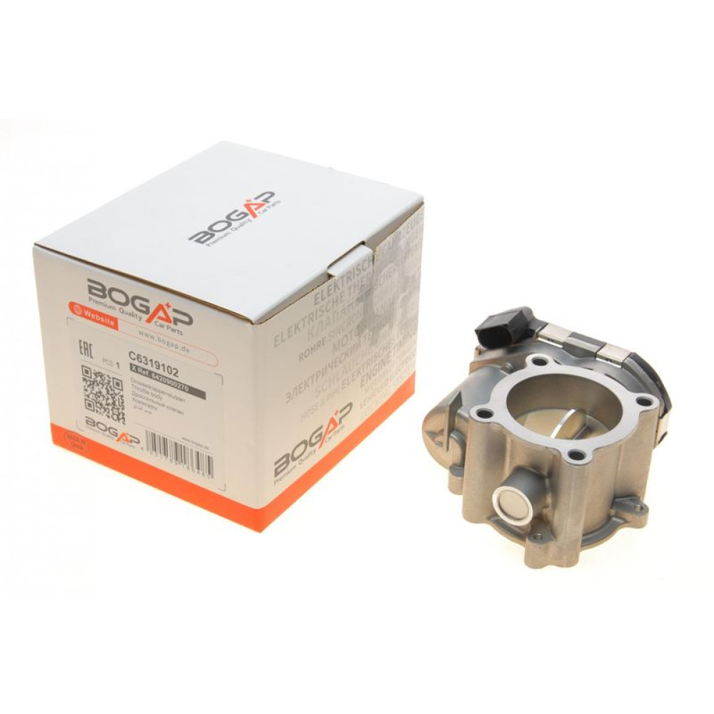 Заслонка дроссельная Mercedes Sprinter 219/319/519 3.0CDI 09- C6319102 BOGAP