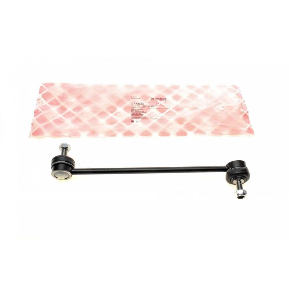 Тяга стабилизатора переднего Renault Megane IV/Scenic IV 15- L=275mm - 172343 FEBI BILSTEIN