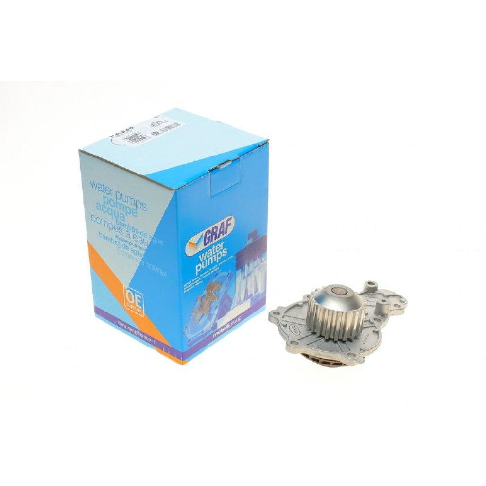 Помпа води Citroen Berlingo/C3-C5/Fiat Scudo/Ford Transit/Focus 1.5-1.6TDCI/HDI 04- 19zB/B20лп PA938 GRAF