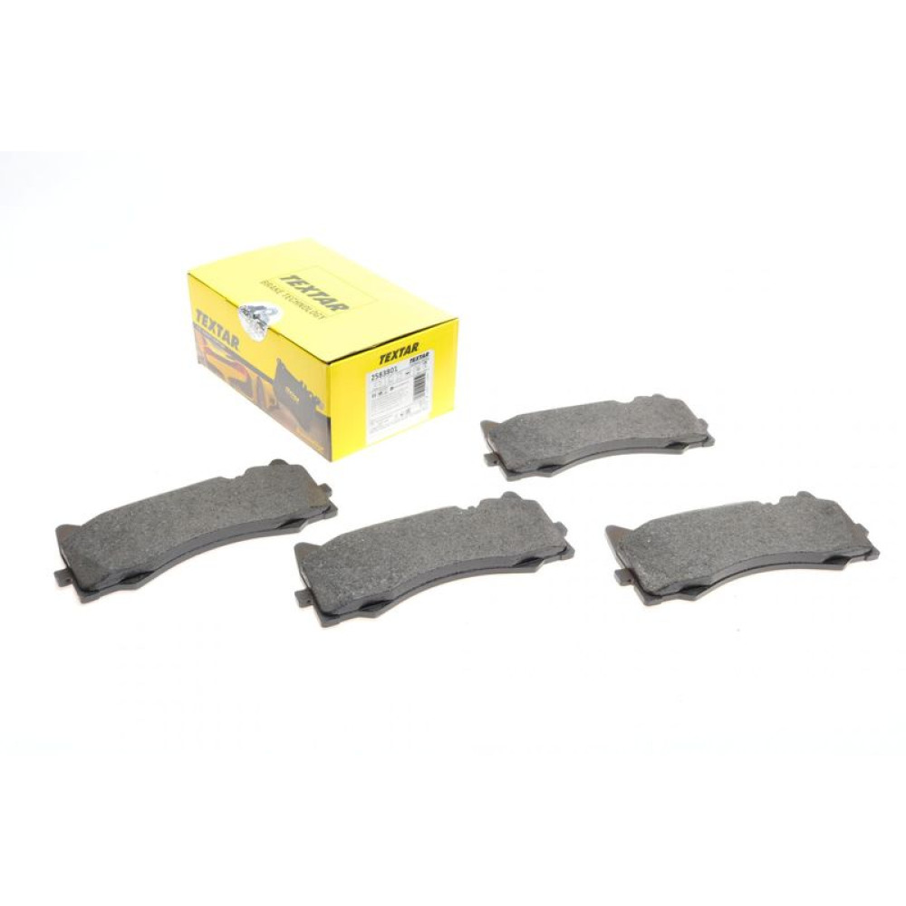 Колодки гальмівні передні Mercedes C-class W205 C63 AMG 14- Akebono Q+ - 2583801 TEXTAR