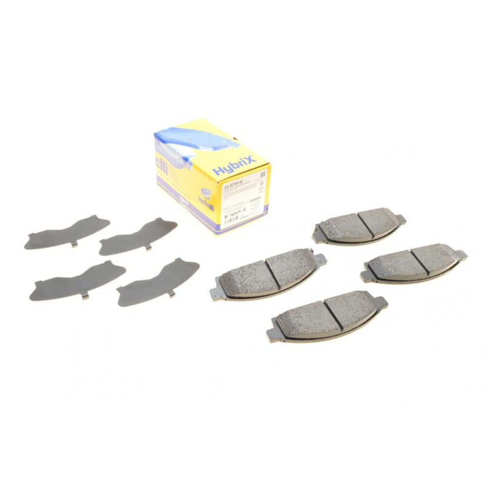 Колодки тормозные передние Mitsubishi L200 05-/Pajero Sport II 08-22-0791-0 METELLI