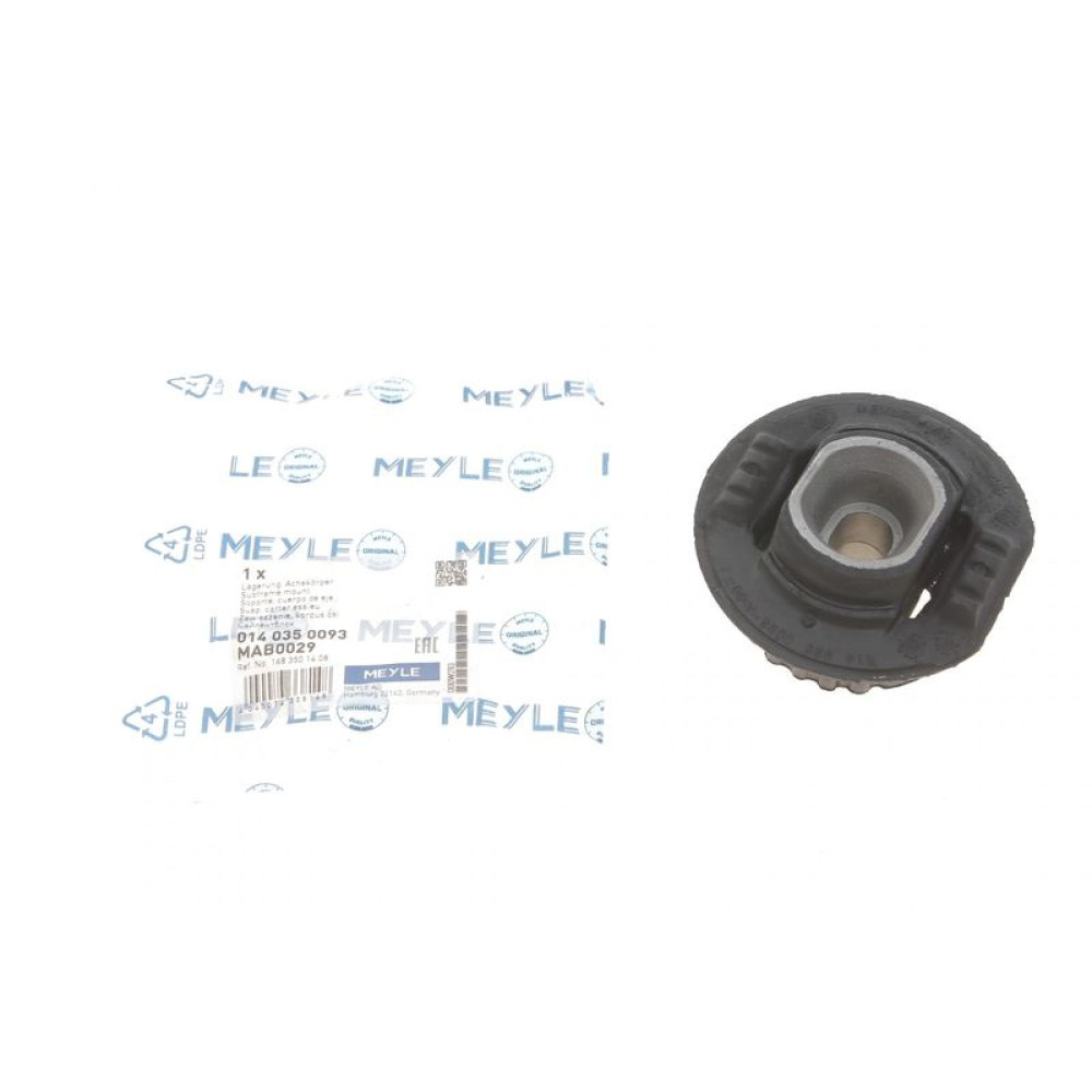 Сайлентблок балки задньої Mercedes A-class W168/169 - 014 035 0093 MEYLE
