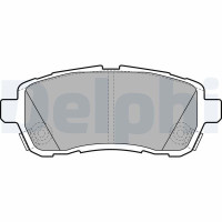 Колодки тормозные передние Ford Fiesta VI 08-/Mazda 2 07-15 LP2306 DELPHI