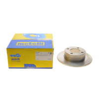 Диск гальмівний задній Audi 80 86-96/Audi 90 84-91/Audi 100 82-90 245x10 повний 23-0185 METELLI