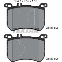 Колодки тормозные передние Mercedes S-class W222,V222,X222/SL-class R231 12- Brembo Q+ - 2518301 TEXTAR