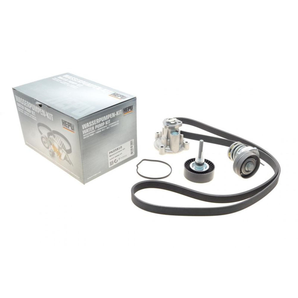Комплект ремня генератора + насос Audi A1/A3/Seat Ibiza/Skoda Octavia 1.4/1.6 02- PK05810 HEPU Комплект ремня генератора + насос Audi A1/A3/Seat Ibiza/Skoda Octavia 1.4/1.6 02- PK05810 HEPU