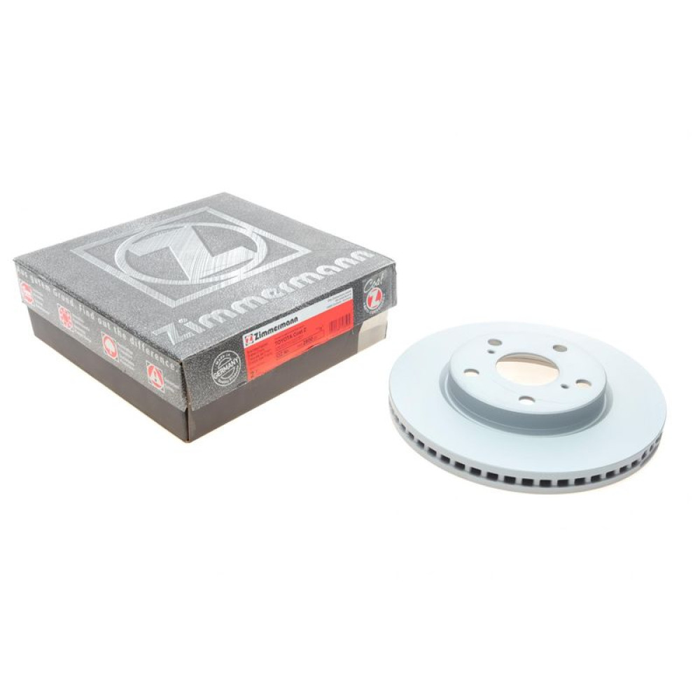 Диск гальмівний передній Toyota Rav4 2.0/2.2D/2.4/2.5 06- 275x25 - 590.2800.20 ZIMMERMANN