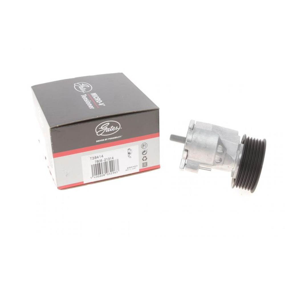 Натяжник ремня генератора Chery Tiggo 1.6-2.0 06- T38414 GATES