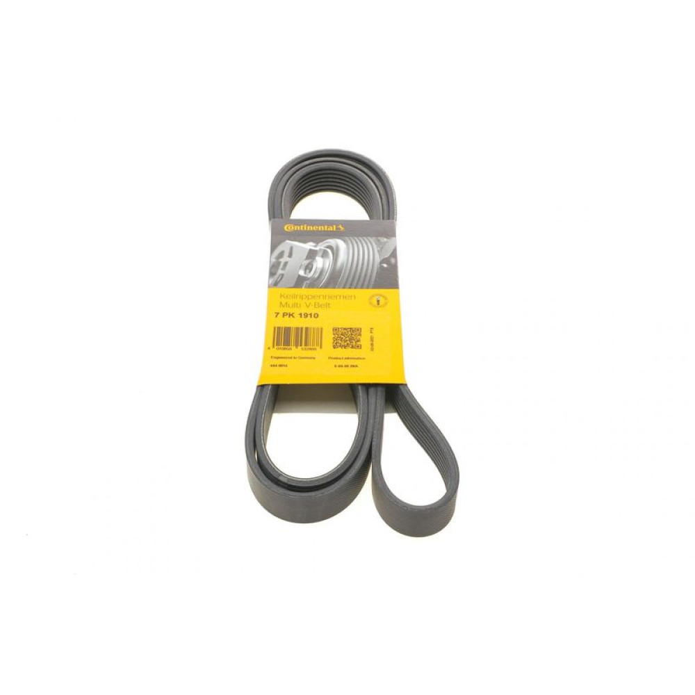 Ремінь генератора Ford Scorpio II 2.5TD 94-98/Toyota Camry 2.4i 06-11/Avensis 2.0 01-09 7PK1910 CONTINENTAL