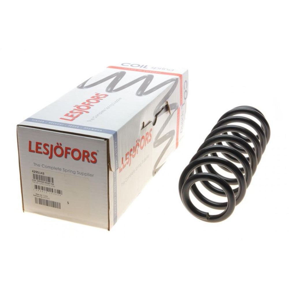 Пружина задня VW Tiguan 1.4-1.5 TSI/2.0TDI 16- SUV зі станд..ход.ч. крім:Allspace 4295143 LESJOFORS
