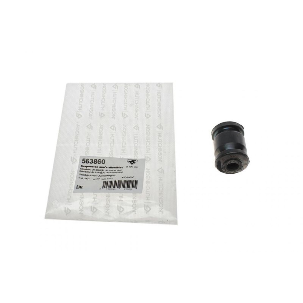 Сайлентблок важеля переднього/знизу/спереду Citroen C1/Peugeot 107 05-14 - 563860 HUTCHINSON