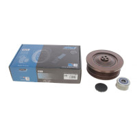 Шків колінвалу + шків генератора BMW 5 E60/X5 E70 2.5D/3.0D 02- генератор 170А 17-1081KIT B IJS GROUP