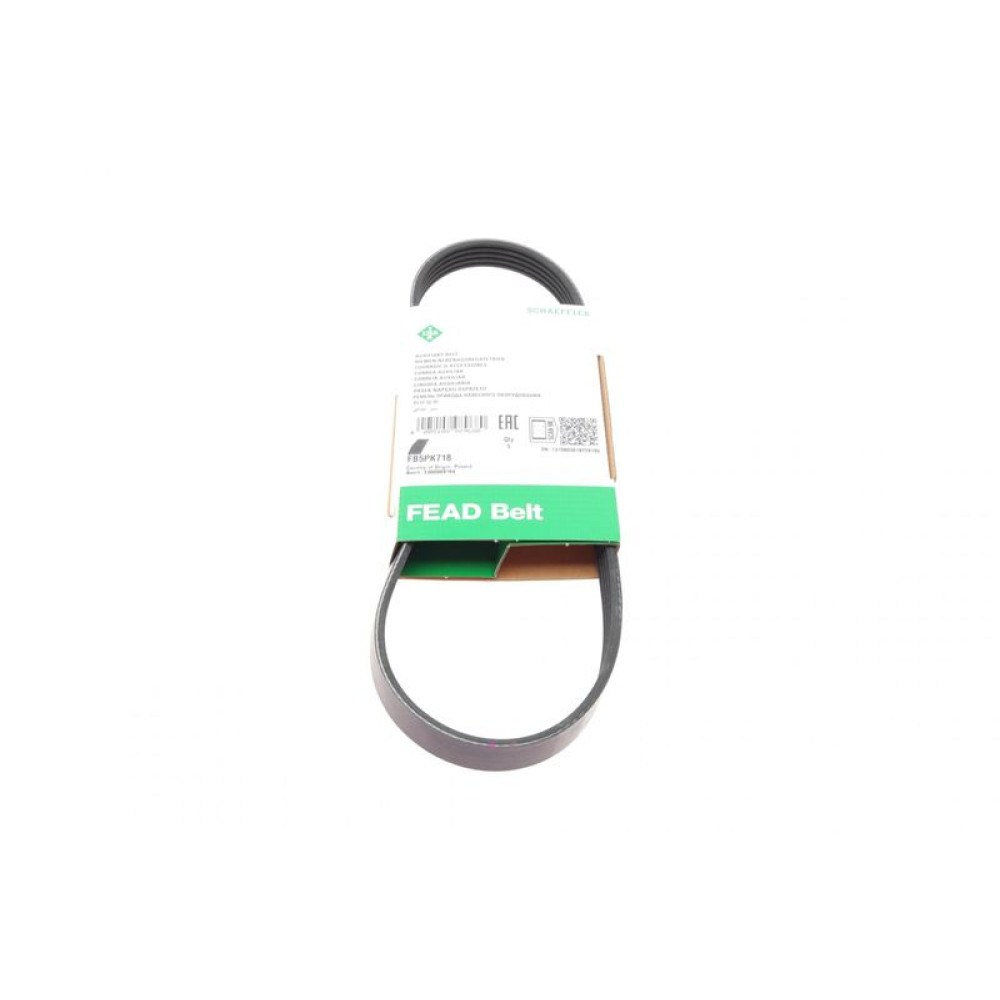 Ремень генератора Peugeot 405 1.8/1.9 Diesel -92 5PK718 FB 5PK718 INA