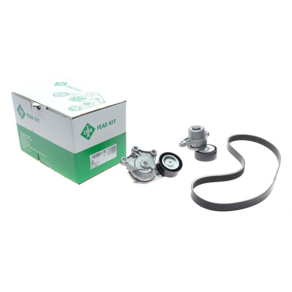Комплект ремня генератора Citroen C3/C4/Peugeot 2008/208 1.4/1.6D 09- 6PK1020 529 0323 10 INA