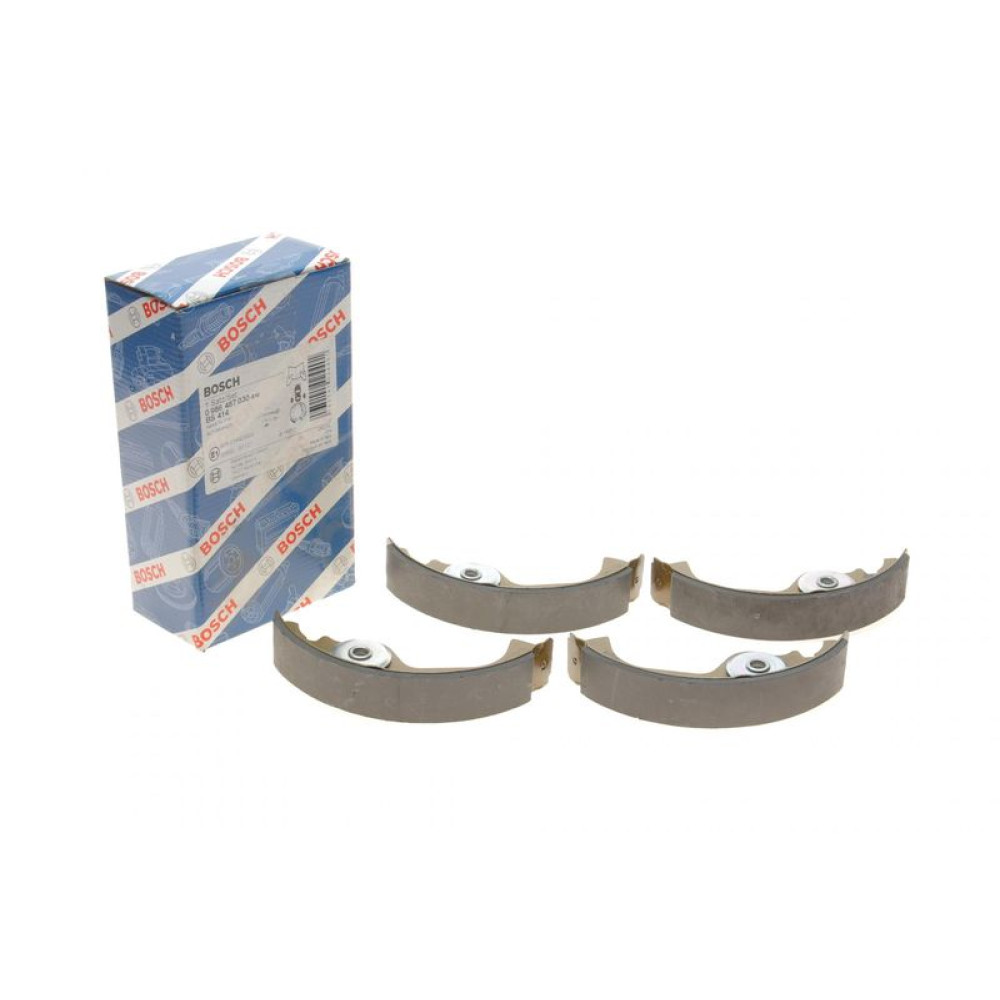 Колодки тормозные задние Fiat Punto/Fiorino -00 барабанные 185x31 - 0 986 487 030 BOSCH