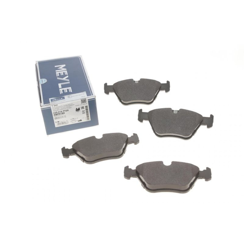 Колодки тормозные передние BMW 5 E39 95- - 025 216 7720 MEYLE