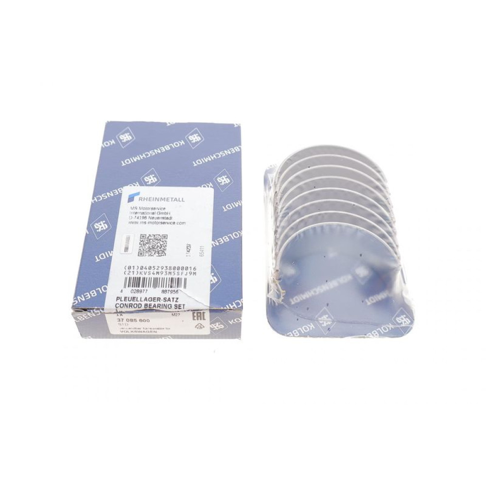 Вкладыши шатунные VW Caddy 1.6-2.0 TDI 20-STD-37085600 KOLBENSCHMIDT