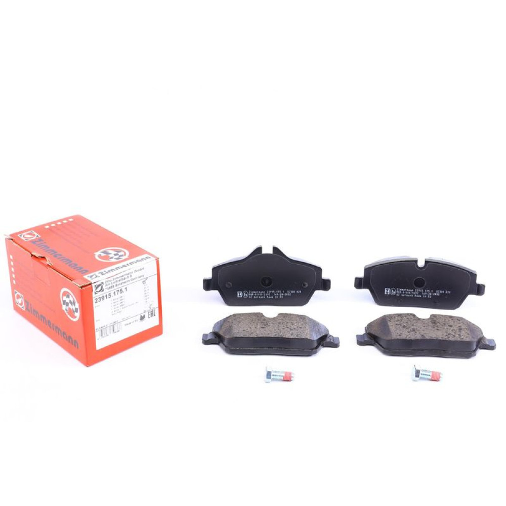 Колодки гальмівні передні BMW 1 E87 03-12/Ford Focus II Lucas-Giling - 23915.175.1 ZIMMERMANN