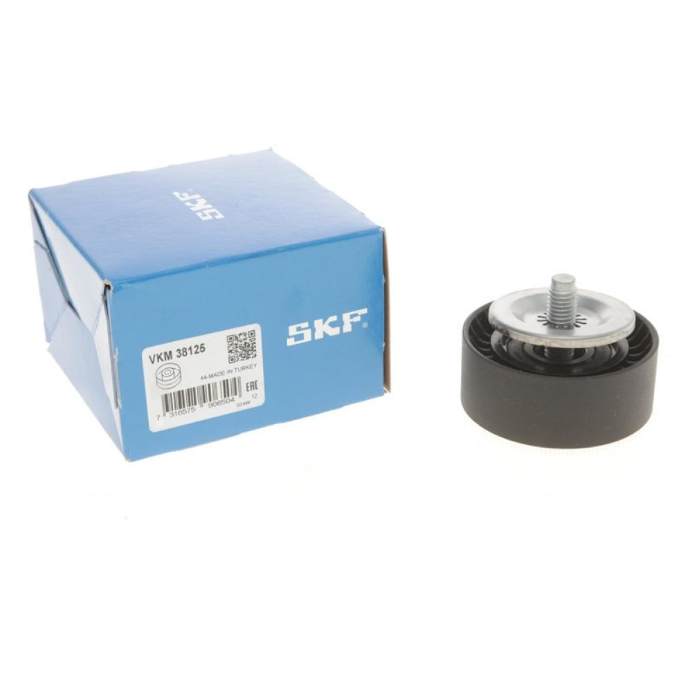 Ролик генератора Mercedes Sprinter 906 OM651 гладкий паразитный 65х26.5 - VKM 38125 SKF